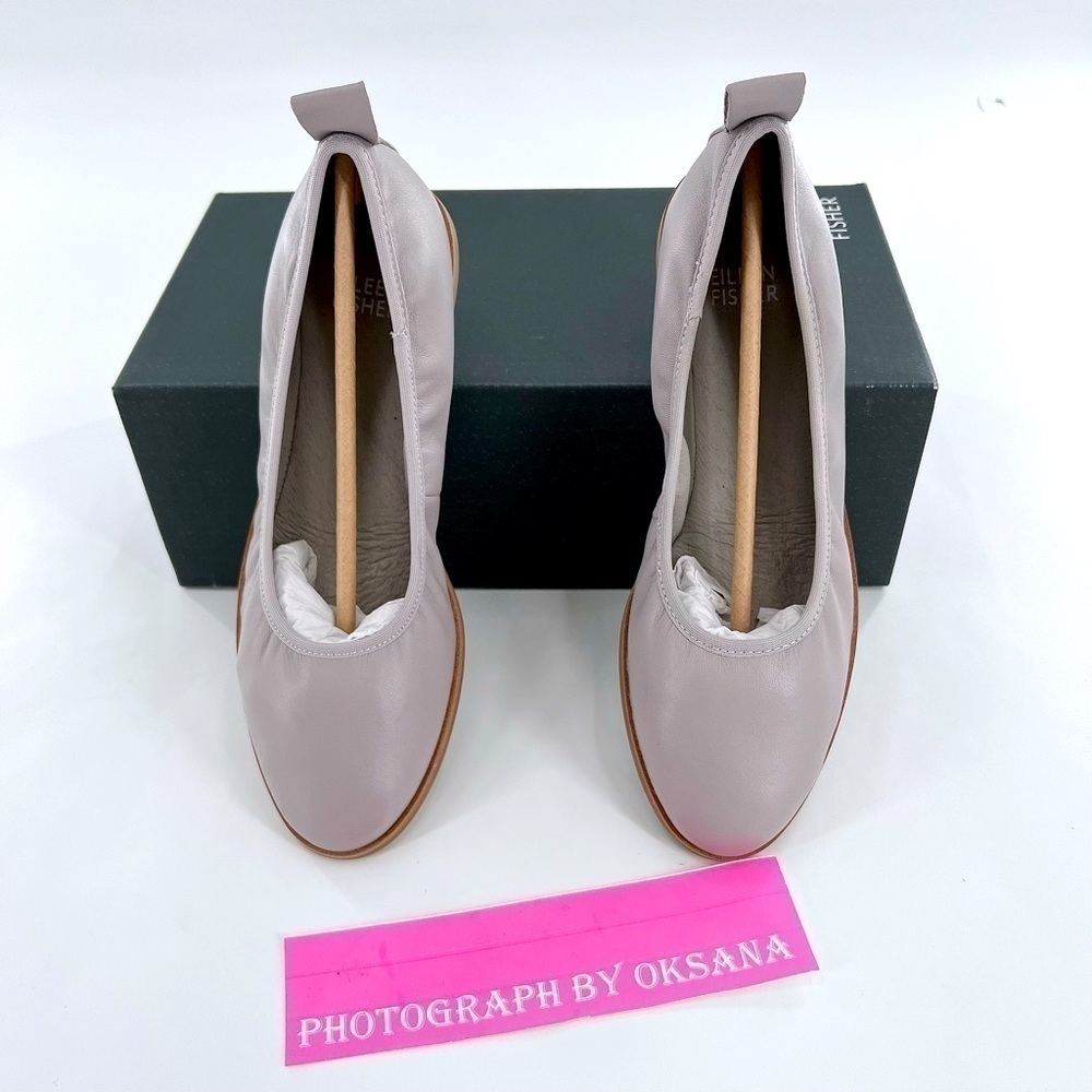 EILEEN FISHER Notion Ballet Flat color: Nappa size 6 M NIB - Picture 8 of 8